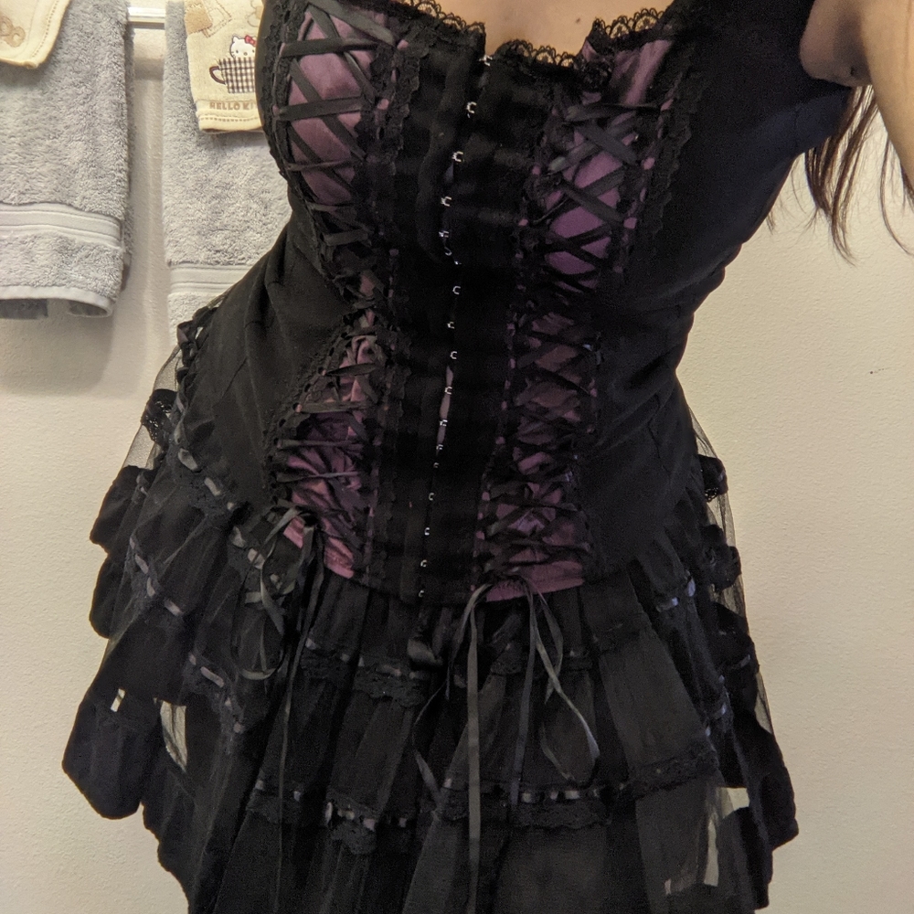 Morbid Threads Corset top